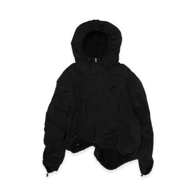 THEREDTHREAD G Tech Drawstring Jacket "Black"