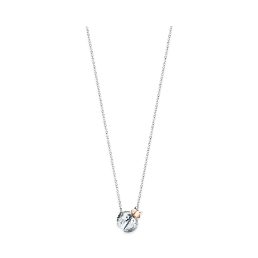Tiffany & Co. Return to Tiffany Love Bugs Ladybug Pendant 18K "Silver/Rose Gold"