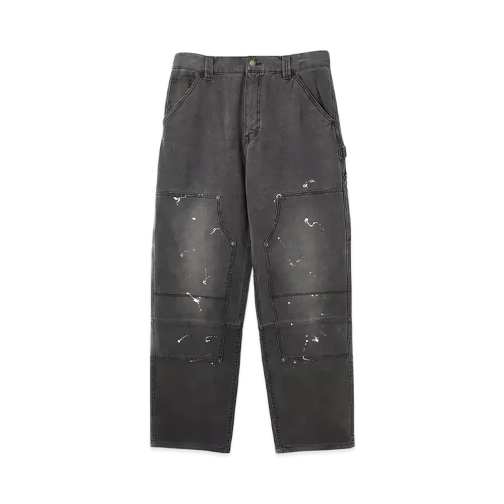atmos Heavy Duck Double Knee Work Pants "Black"