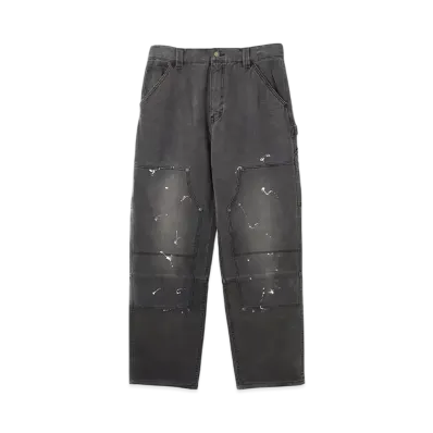 atmos Heavy Duck Double Knee Work Pants "Black"