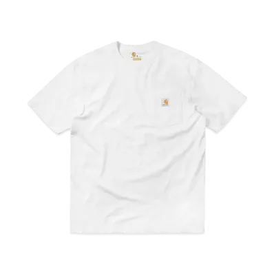Carhartt WIP S/S Pocket Crew Neck T-Shirt "White"