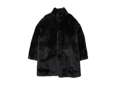 Supreme x HYSTERIC GLAMOUR Fuck You Faux Fur Coat "Black"