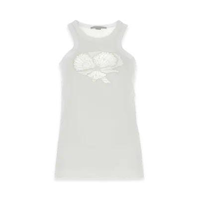 STELLA McCARTNEY Women's Cotton Tank Top "White"
