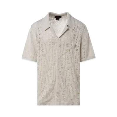 Nike Jordan x A Ma Maniere Open Collar Shirts "White"