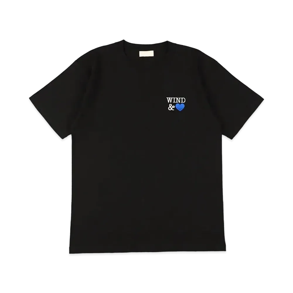 WIND AND SEA Logo Tee(Heart) "Black"