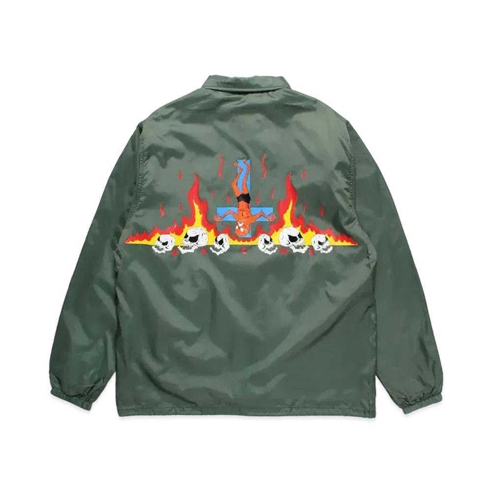 WACKO MARIA x neckface / Coach Jacket "Green"