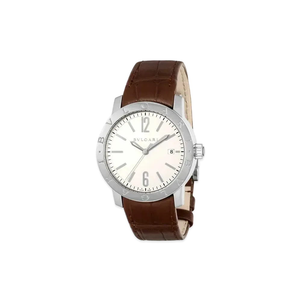 BVLGARI Bvlgari Bvlgari Solo Tempo "Silver/Stainless Steel"