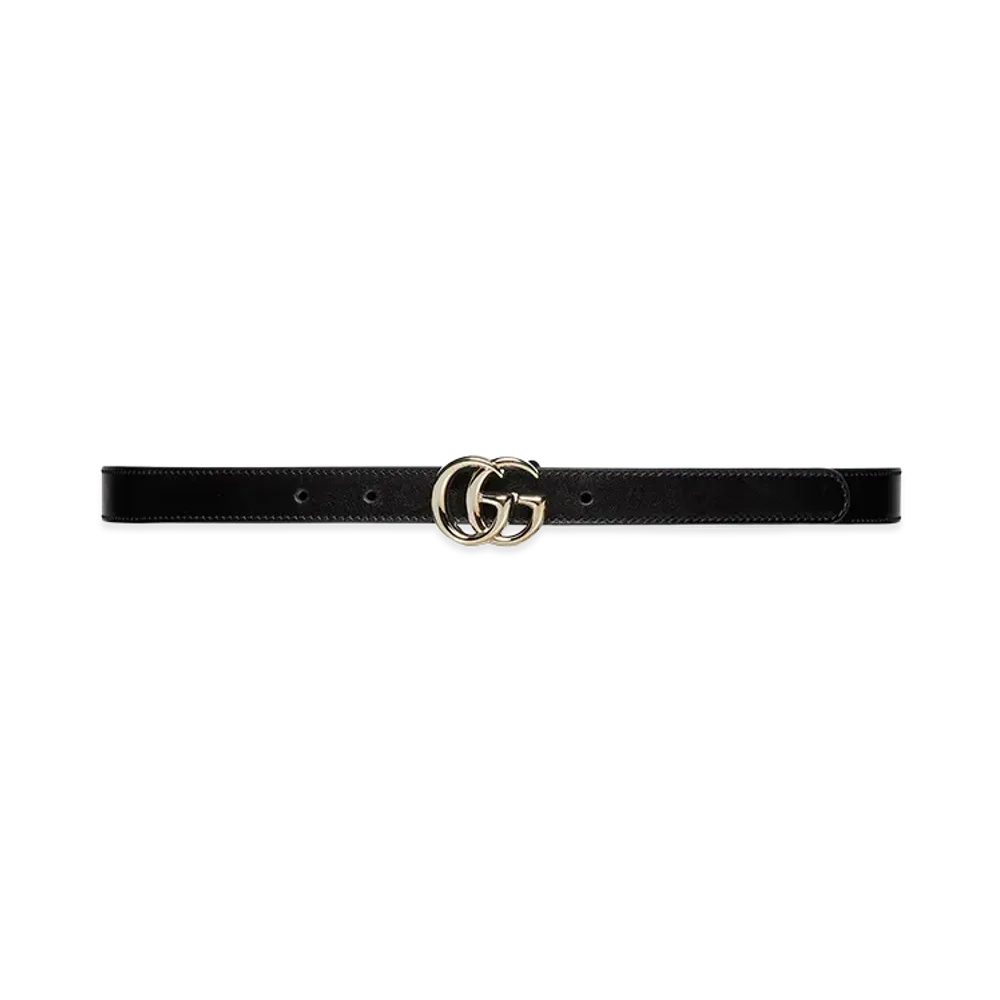 GUCCI Women's 'GG Marmont' Belt "Black"