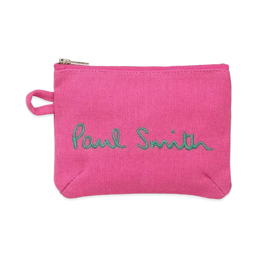 Paul Smith Logo Pop Color Pouch "Pink"