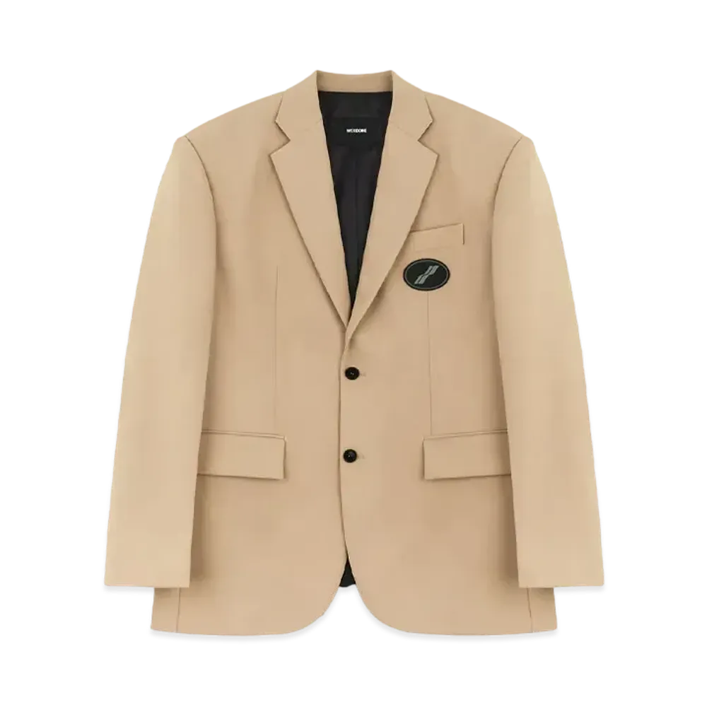 WE11DONE Oversized Suit Blazer "Beige"