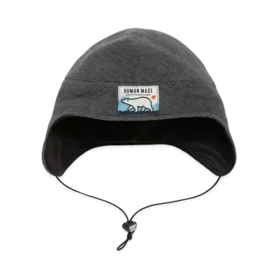 HUMAN MADE FLEECE EARFLAP HAT "Grey"