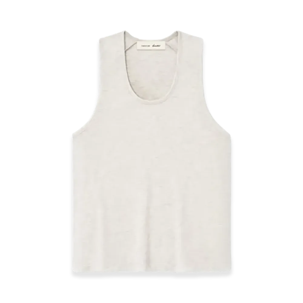 FEAR OF GOD ESSENTIALS Women's Signature Slim Tank "Oatmeal Heather"