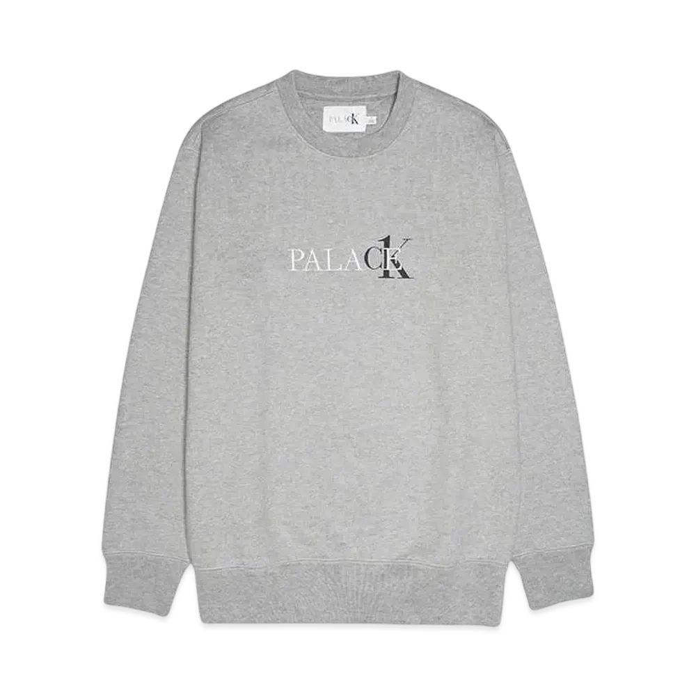 CK1 PALACE CREW "Light Grey Heather"