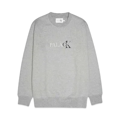 CK1 PALACE CREW "Light Grey Heather"