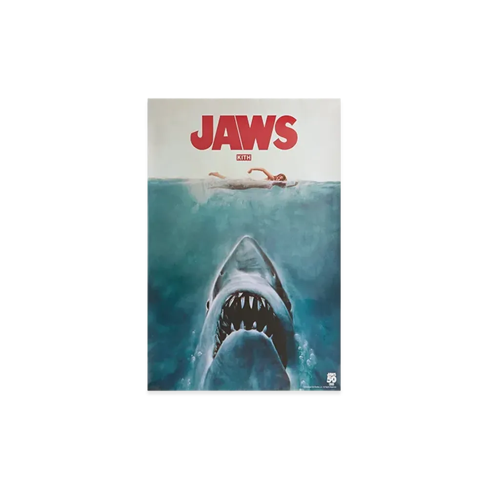 Kith x JAWS Movie Poster "Multi"