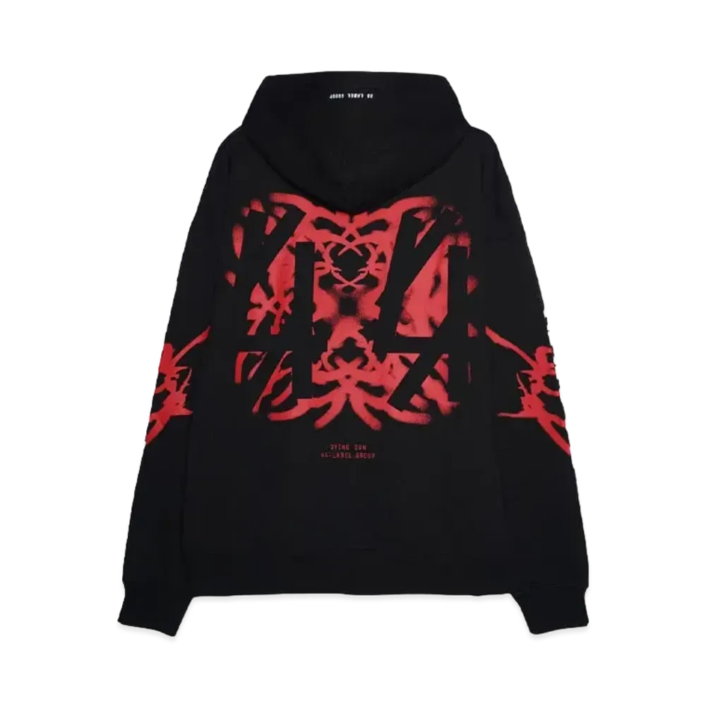 44 LABEL GROUP ROTTEN HOODIE "BLACK/ROTTEN/TRIBAL"