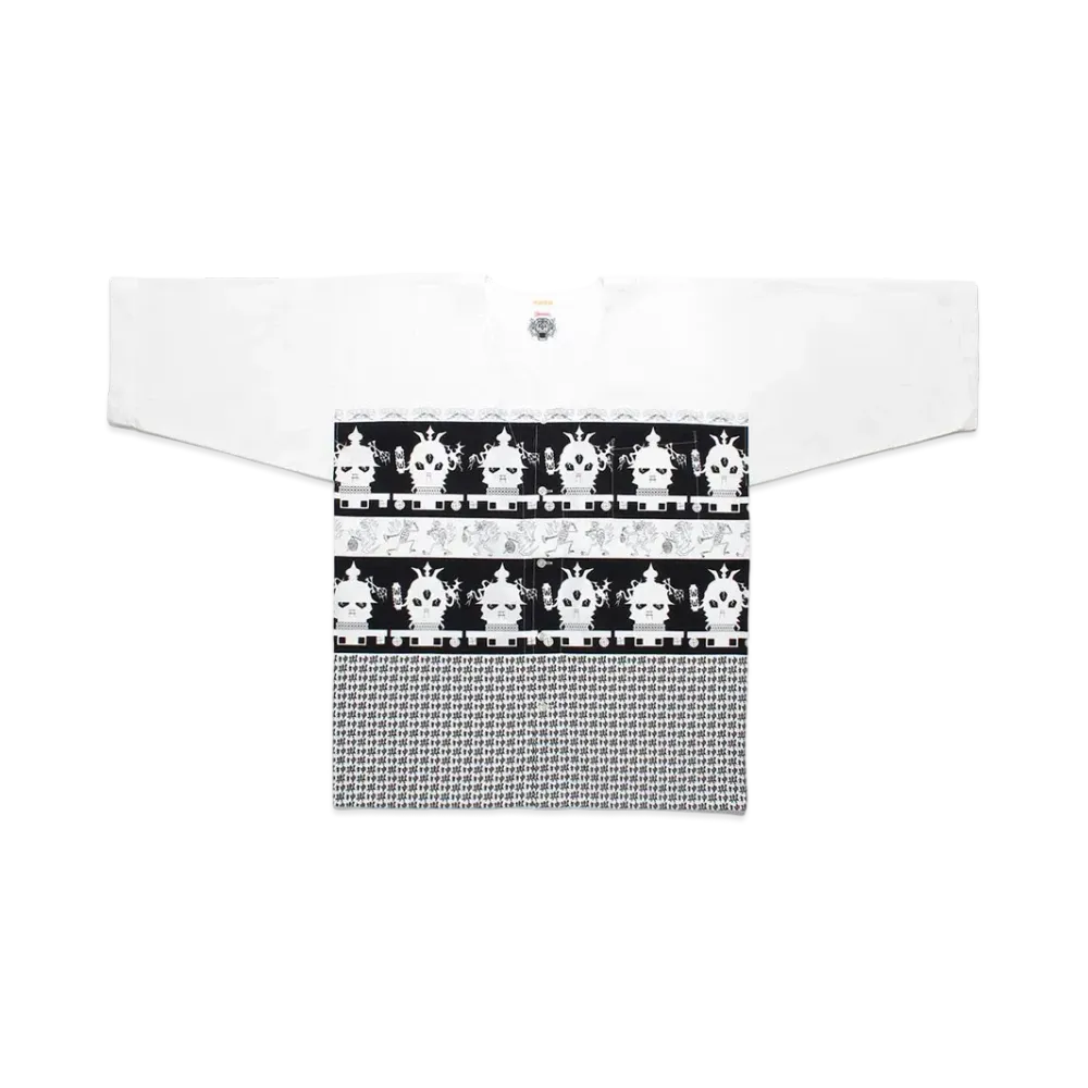 WACKO MARIA x WOLFS HEAD / Dabo Shirt "White"