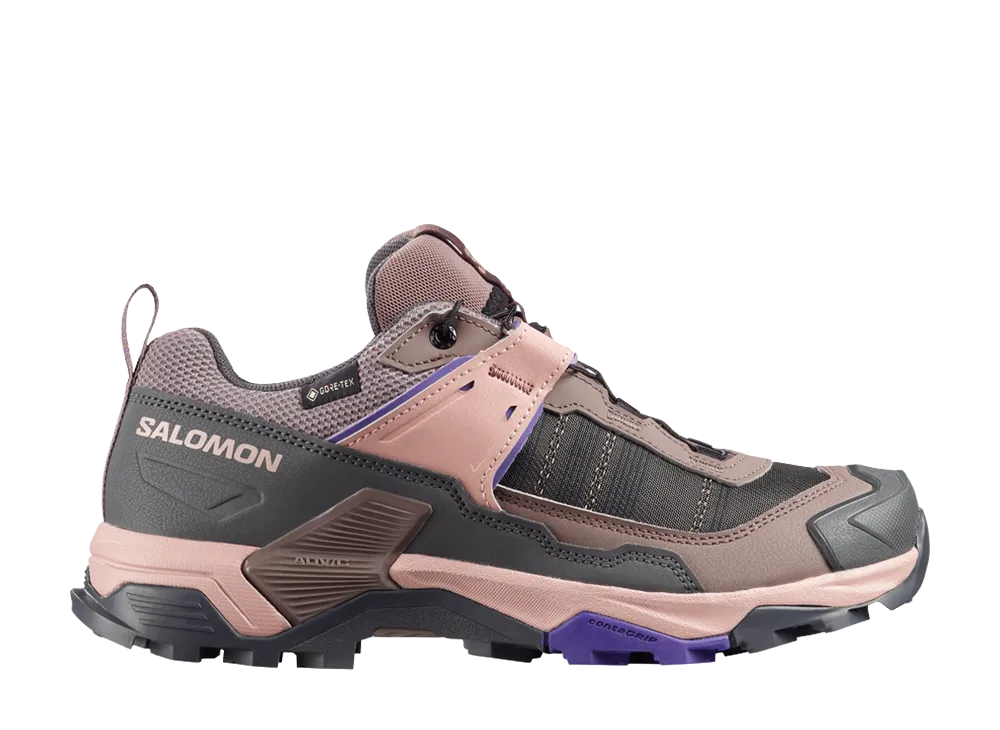 Salomon Women's X Ultra 5 GORE-TEX "Iron/Shadow Gray/Deep Blue"