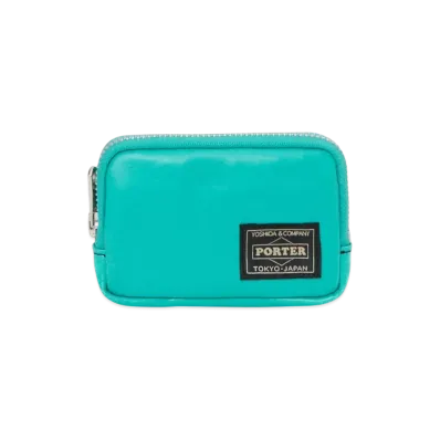 PORTER FREE STYLE Tiny Card Case "Turquoise"