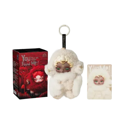 POP MART SKULLPANDA You Found Me! Series Plush Doll Pendant Sandman