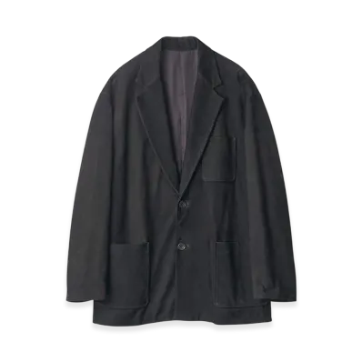 ssstein Cow Nubuck Blazer "Black"