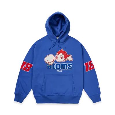 PALACE x SANKEI ATOMS Hood "Blue"