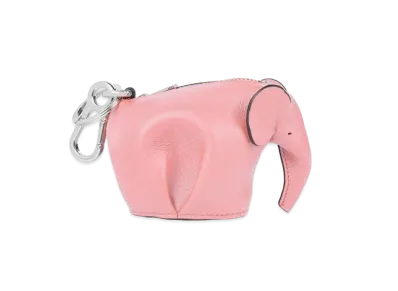 LOEWE Elephant Charm In Classic Calfskin "Candy"