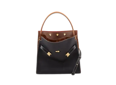 Tory Burch Lee Radziwill Double Bag "Black"