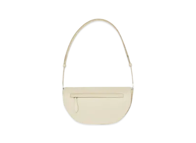Burberry Small Leather Olympia Bag "Pale Vanilla"