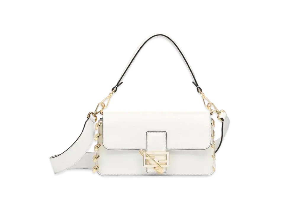 FENDI x Versace Fendace White Leather Bag "White"