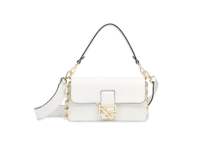 FENDI x Versace Fendace White Leather Bag "White"