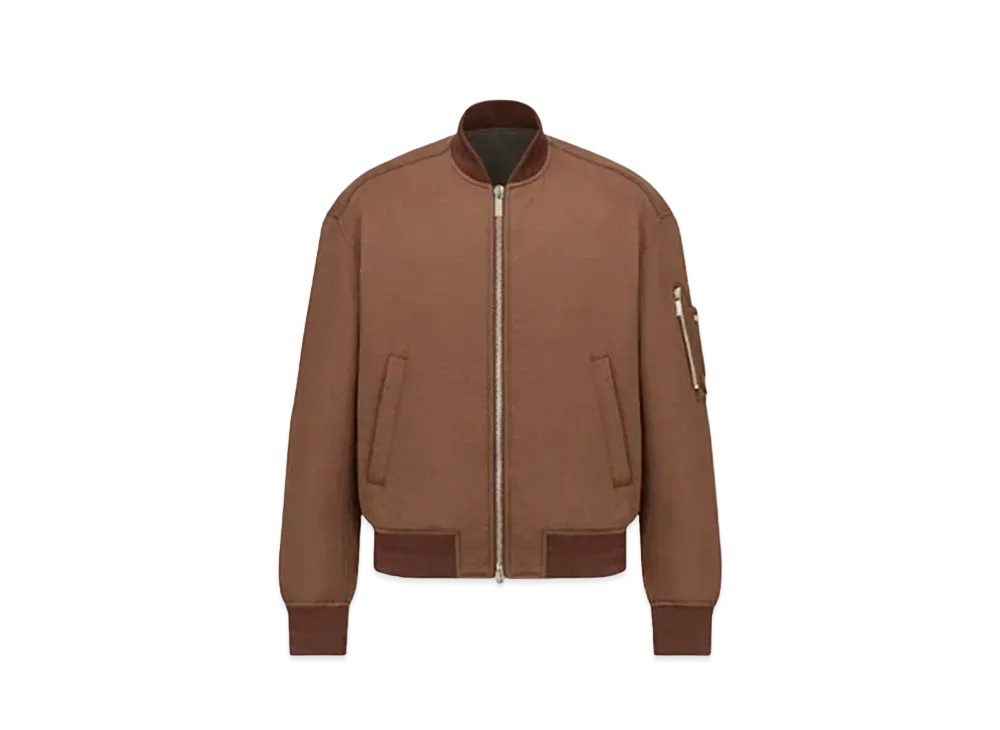 Dior x Cactus Jack Bomber Jacket "Mocha Brown"