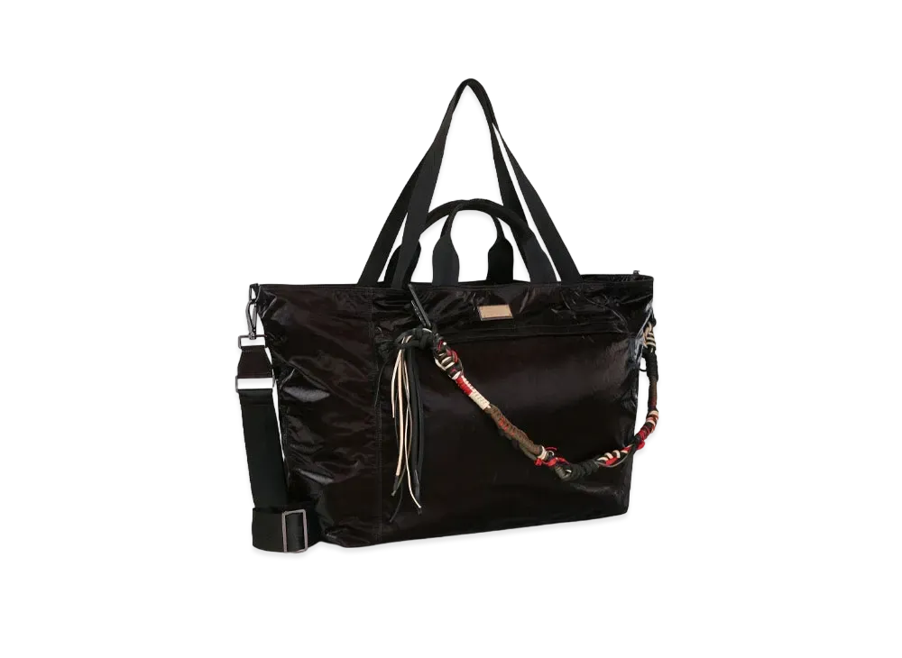 Dolce&Gabbana Sicily Dna Black Travel Bag Nylon Logo Plate "Black"