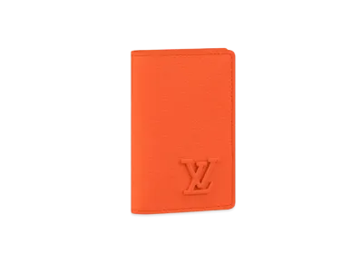 Louis Vuitton Organizer De Posh Aerogram "Orange"