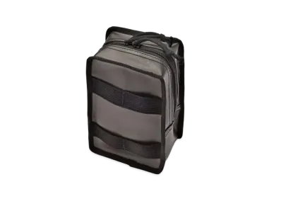 THE REAL McCOY'S RUBBERIZED, POUCH "Black"