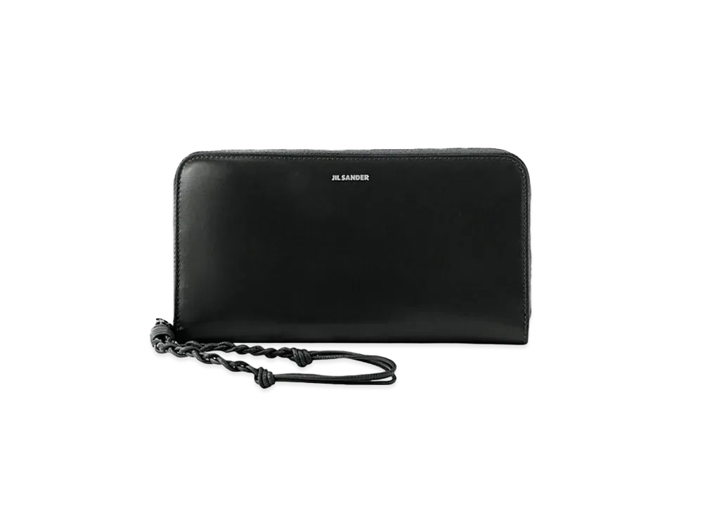 Jil Sander Zip Around Wallet "Black"