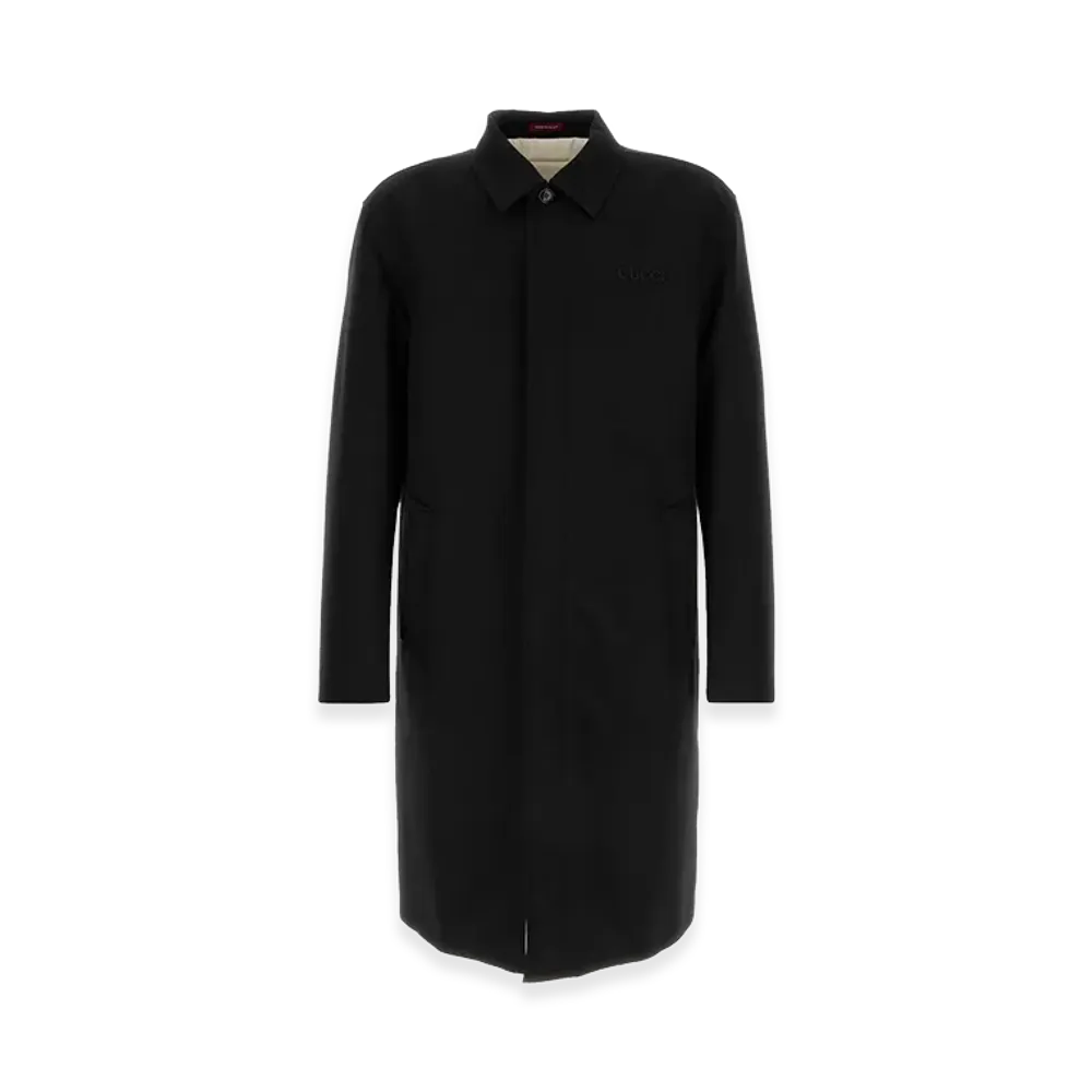 GUCCI Wool Coat "Black"