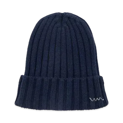 visvim Knit Cap Cotton "Navy"