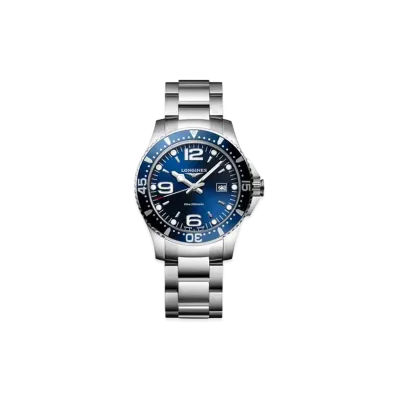 Longines Hydro Conquest 39.00mm "Blue Sun Ray/Stainless Steel" L3.730.4.96.6