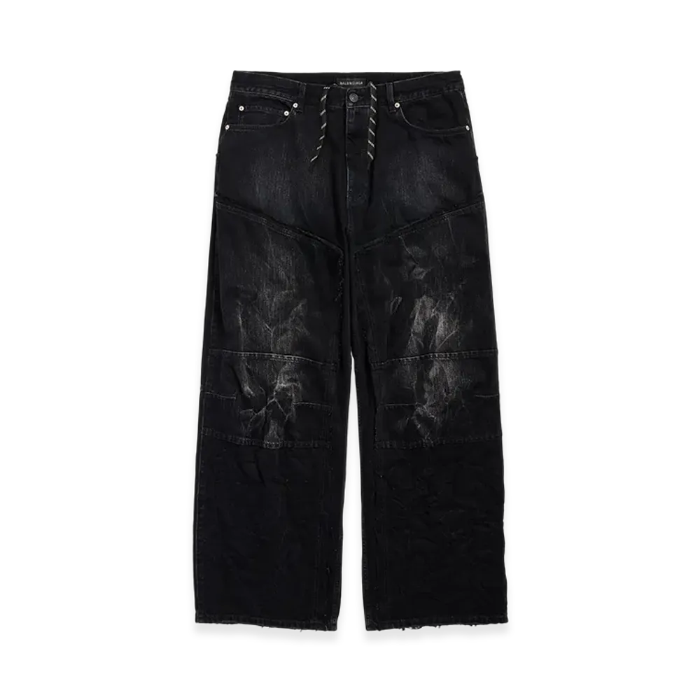 BALENCIAGA Double Knee Pants "Black"