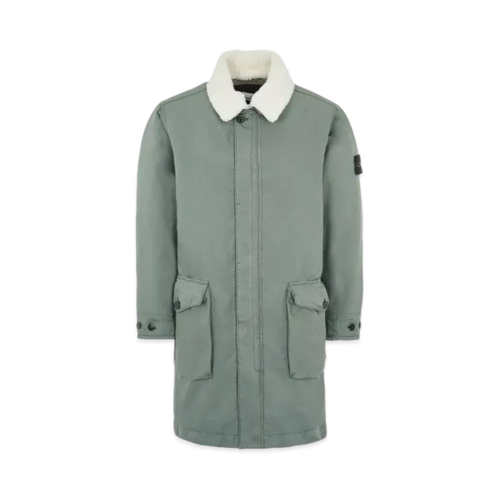 Stone Island 70749 DAVID-TC WITH KNIT WOOL LINING "Sage Green"