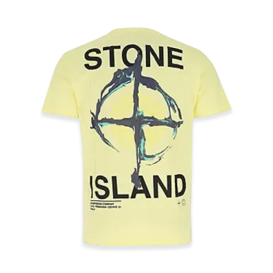 Stone Island 2NS85 Marble Three T-Shirt - 21SS "Lemon"