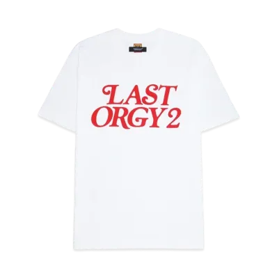 HUMAN MADE x UNDER COVER LAST ORGY 2 GDC T-SHIRT "White"
