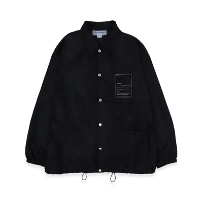 New Manual Coach Jacket "Black"