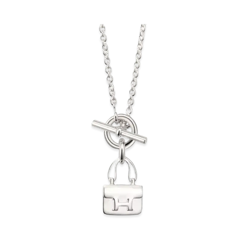 Hermes Amulettes Constance Pendant "Silver"