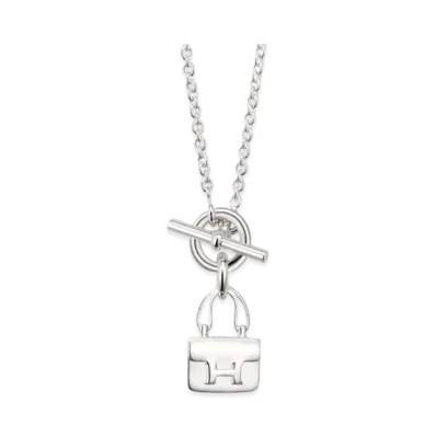 Hermes Amulettes Constance Pendant "Silver"