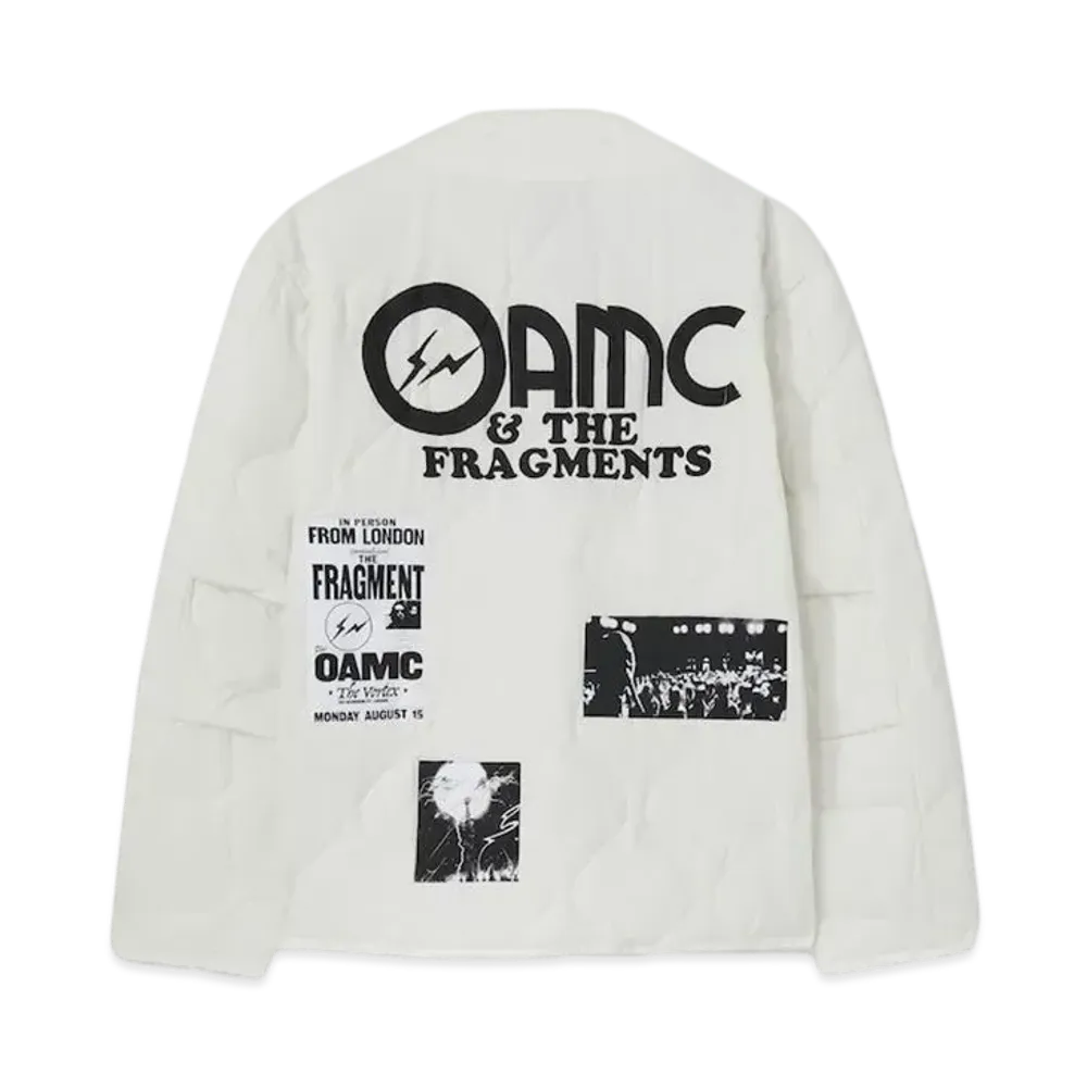 OAMC x FRAGMENT Quilted Liner "White"