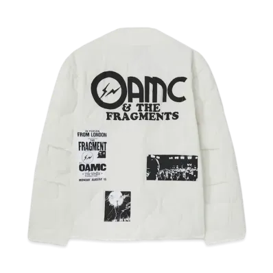 OAMC x FRAGMENT Quilted Liner "White"