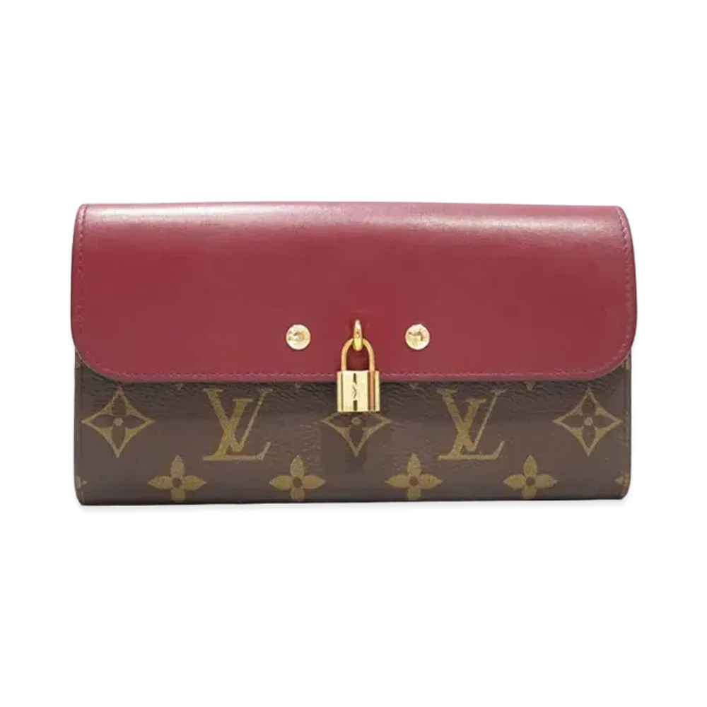 Louis Vuitton Venus Wallet Monogram "Raisin"
