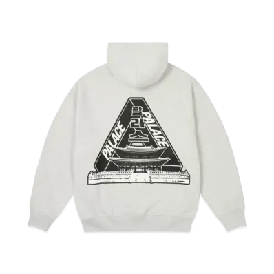 PALACE Seoul 2 Seoul Tri-Ferg Hood "Grey Marl"